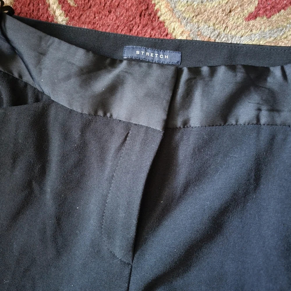 Anne Klein Black Stretch Trousers - Picture 3 of 7